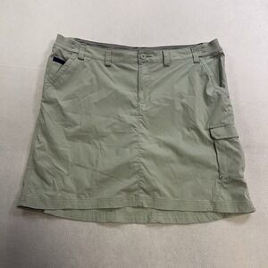 Duluth Trading Co. Outdoor Skirt Women's Size 18 Safari Green Skort